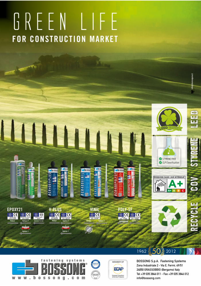 GREEN LIFE for construction market