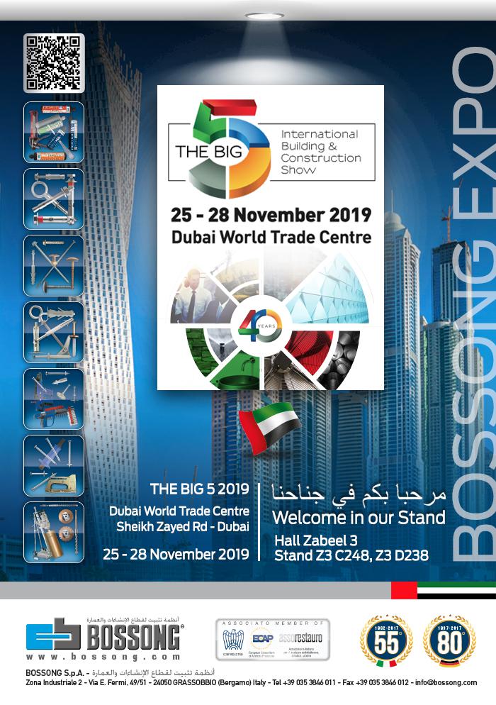 BOSSONG A "THE BIG 5" 25-28 NOVEMBRE, DUBAI