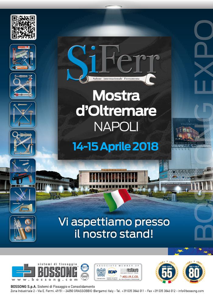 Bossong Fiera SiFerr Napoli 2018